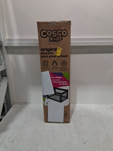 Cosco Kids Origins Playard Twinkle Twinkle Baby Playpen - 27.5" x 39.3" x 25.5" - Black/White - (model:05171ctwk) image 2