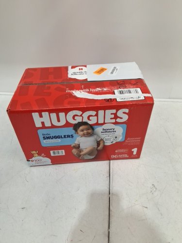 96PK HUGGIES DISNEY BABY LITTLE SNUGGLERS BABY DIAPERS - SIZE NEWBORN (UP TO 10 LBS) - WINNIE THE POOH image 2