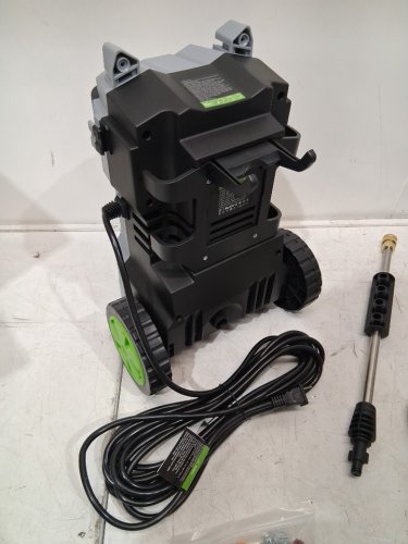 PATOOLIO ELECTRIC HIGH PRESSURE WASHER - 23FT HOSE - 1800W - 4500PSI - 2.8GPM - GREEN/BLACK (MODEL: W8) image 6