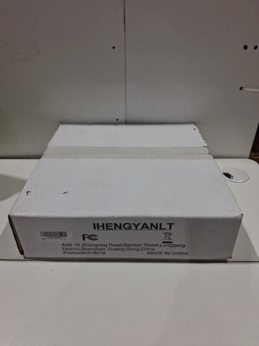2PK IHENGYANLT hanging light fixtures with on/off switch and a fabric lamp shade - 8" x 11.8"/50ft wire - grey image 2