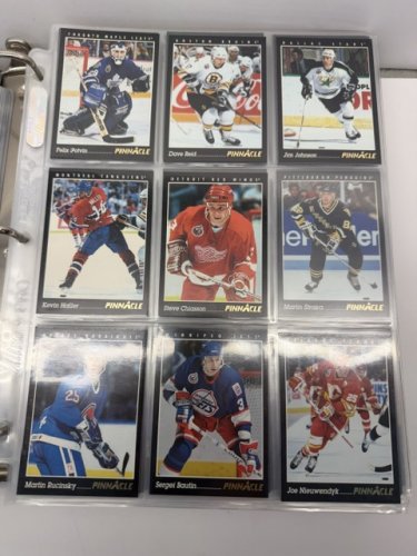 APPRX 630+ ASSSTD PINNACLE 1992/93 HOCKEY CARDS image 17
