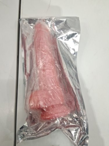 Suction Cup Dildo with Balls - 7" - rose PINK image 2