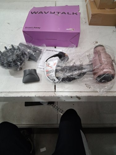 WAVYTALK IONIC EMITTING HAIR DRYER WITH DIFFUSER & CONCENTRATOR ATTACHMENTS - PINK (MODEL: QL-5917BDC) image 3