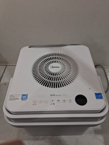 Midea cube smart wifi dehumidifier, compatible with alexa - 50 pint - 4,500 sq. ft - white (model: mad50s1qwt-A) image 7