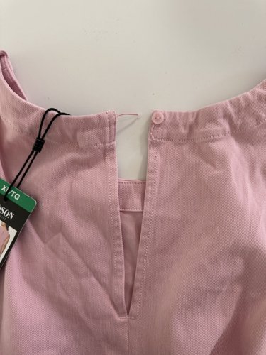 Women's Hudson Soft Knit Denim Shift Dress WITH POCKETS - EXTRA LARGE - PINK (MODEL: 2046576) image 2