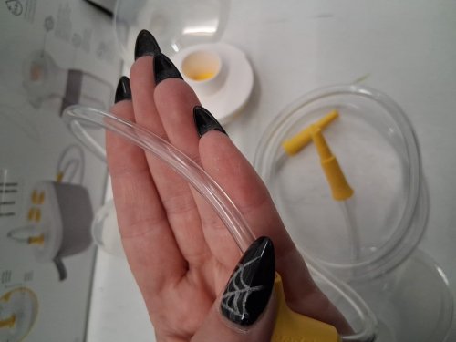 13PC MEDELA PUMP MAXFLOW IN STYLE DOUBLE ELECTRIC BREAST PUMP - 21 MM/24 MM SHIELDS - GREY image 7