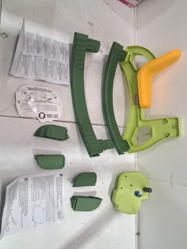 LITTLE TIKES EASY ROCKIN' DINO - GREEN/YELLOW (MODEL: 640001-EUC) image 3