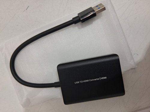 USB to HDMI Adapter for Monitor Windows 11/10 / 8, HDMI USB Converter for Laptop Mac MacBook pro - BLACK image 5