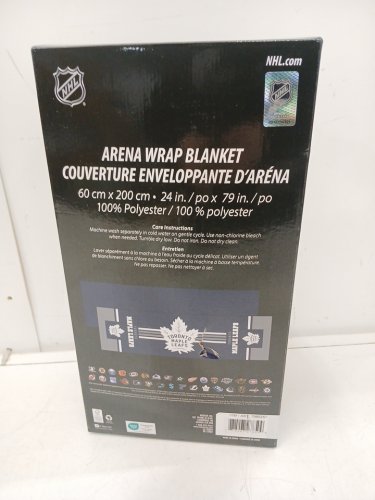 NHL MAPLE LEAFS Arena Wrap Blanket - 24" X 29" - BLUE (MODEL: 7985257 ) image 3