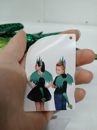 3PC KID'S WAY TO CELEBRATE DRAGON KIT - OSFM - GREEN image 3