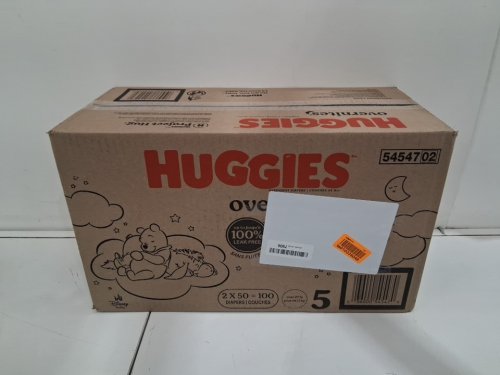 100PK HUGGIES EXTRA ABSORBENT OVERNITES - SIZE 6 - WINNIE THE POOH (MODEL: 5394102) image 2