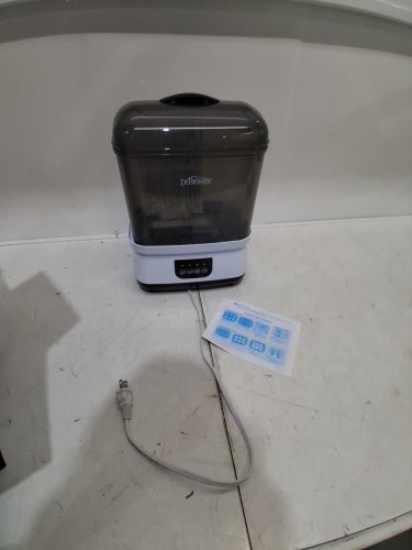 DR. BROWNS CLEAN STEAM BABY BOTTLE AND PACIFIER STERILIZER/DRYER (MODEL: AC177) image 3