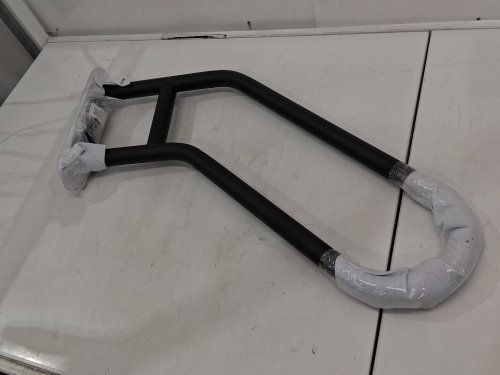 1-3 Steps wall mounted Outdoor Handrails/U Shaped Grab Bars - black image 3