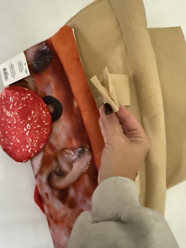 boy's YOUTH PIZZA COSTUME - ONE SIZE FITS MOST image 3