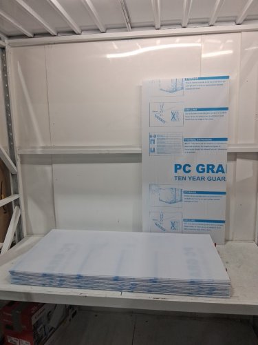 12PK Polycarbonate Greenhouse Roof Sheet Panels - 48" x 24" x 0.3" - White Transparent Clear (Model: PC6-12) image 4