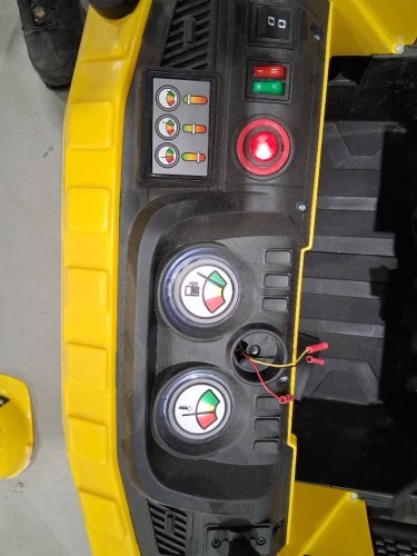 HUFFY Tonka Ride On Dump Truck WITH WORKING DUMP BED Realistic lights and sounds  - 12V - 5MPH - YELLOW (MODEL: 17665) image 8
