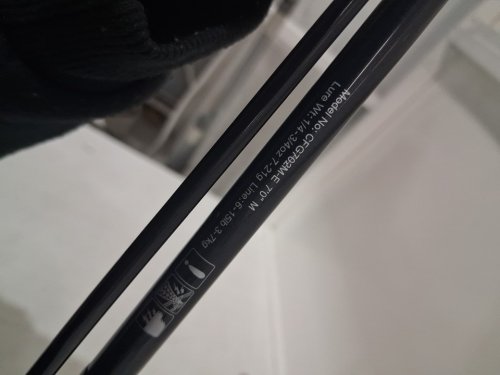Daiwa Crossfire Casting Rod - 7ft - Medium, Fast, 2 Pieces (MODEL: CFG702M-E) image 5