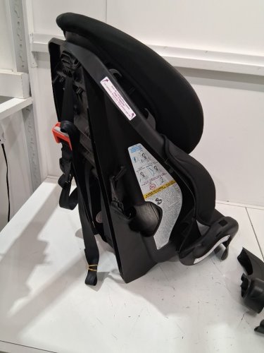 EVENFLO CHASE PLUS 2-IN-1 BOOSTER CAR SEAT FOR KIDS, 5-POINT HARNESS CONVERTS TO HIGH BACK BOOSTER - HURON/BLACK/GREY (MODEL: 30712344C) image 6