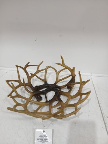 Bass Pro Shops Antler Bowl - 13" x 13" x 4" - Antler Bowl image 2
