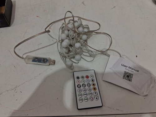 FAIRY STRING LIGHTS USB MINI GLOBES With DIFFERENT MODES - Approx 16 FEET - Multicoloured image 3
