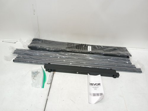 ROOM DIVIDER SINGLE PANEL FABRIC ROOM SCREEN - 71.5"X71.3"X19.7" - BLACK - (MODEL: PFDMFGHS01) image 3
