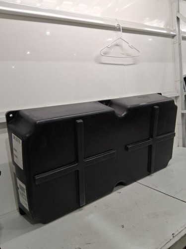 DOCK EDGE dock float - 250lbs cap - 48" x 24" x 8" - Black (model: DE99238F) image 3