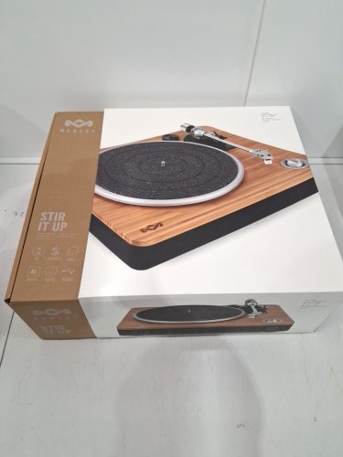 HOUSE OF MARLEY stir it up TURNTABLE Record Player (Model: EM-JT000-SBA) image 2