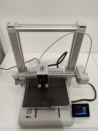ANYCUBIC KOBRA X 3D PRINTER - 600MM/S HIGH-SPEED FDM PRINTER WITH 4-COLOR PRINTING, 49-POINT AUTO-LEVELING, SMART AI DETECTION - LIGHT GREY - 260 X 260 X 260 MM - (MODEL:KOBRA X) image 3