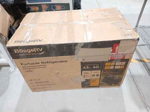 BougeRV Bluetooth Portable Fridge Electric Car Cooler with wheels -10GAL - Black/Yellow (Model: CRD204001) image 3