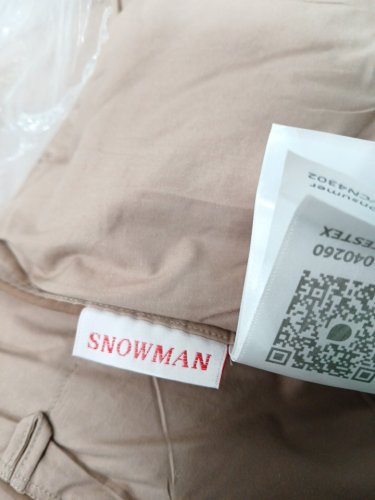 SNOWMAN COMFORTER - QUEEN - khaki/brown image 5
