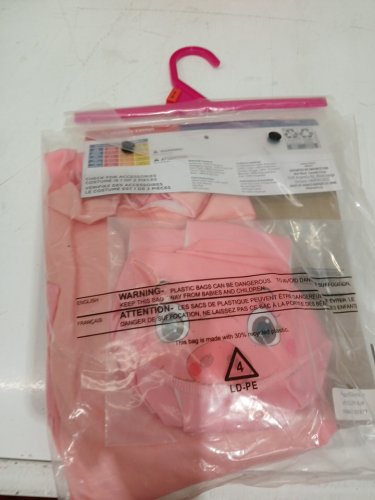 2PC GIRLS RUBIES PIGGY COSTUME - SMALL (4-6) - PINK (STYLE: 1000364) image 3