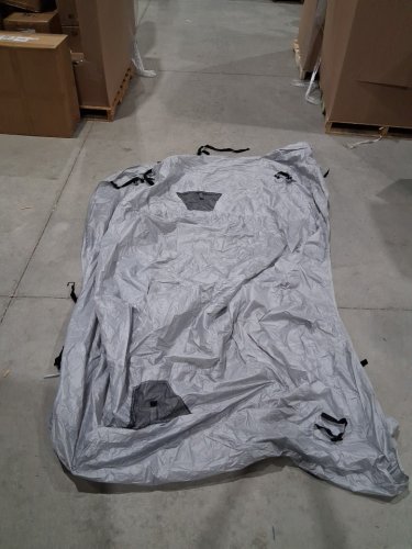 VEVOR WATERPROOF TRUCK BED TENT, EASY TO SETUP With 2 PERSON SLEEPING CAPACITY - 6.4ft-6.7ft - GREY/ORANGE/BLACK (model : 120740) image 9