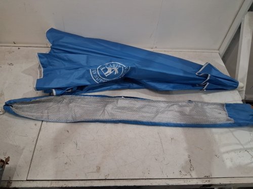 Caribbean Joe  Portable and Adjustable Tilt Sun Umbrella with UV Protection image 2