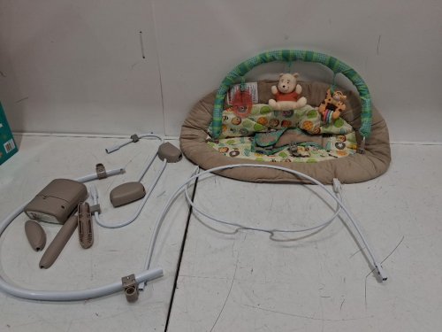 Bright Starts Disney Baby Winnie The Pooh Bouncer - Dots and Hunny Pots - (model:60256) image 3