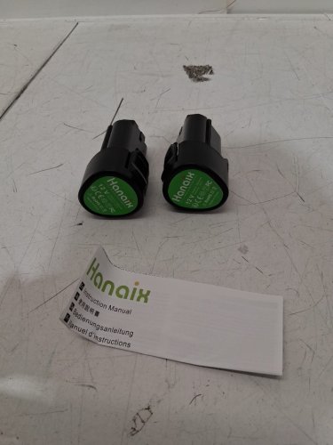 2PK HANAIX Replacement LI-ION Battery for Ridgid 12V FITS VARIOUS MODELS - BLACK image 4