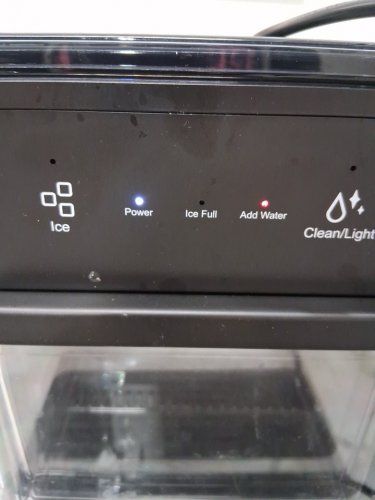 Frigidaire Gallery 38 lbs. Countertop Nugget Ice Maker-easy crush ice-Black (model: efic264-black/fgic264-black) image 16