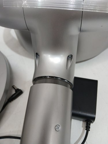 Dreo PolyFan 508S Pedestal Air Circulator Fan With Remote And Ambient Lighting - 35.04" Tall - 20dB - Silver (Model: DR-HPF008S) image 4