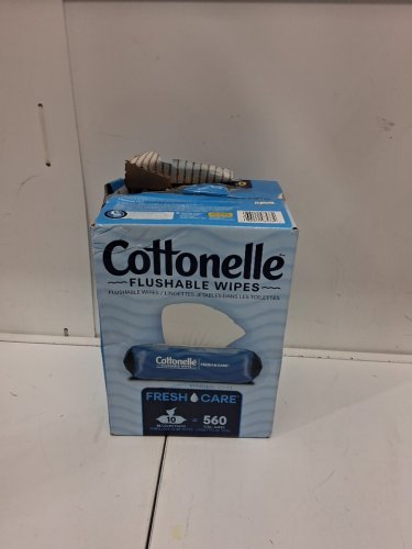 10pk COTTONELLE FRESHCARE FLUSHABLE WET WIPES - 56 per pack (560 total) image 2