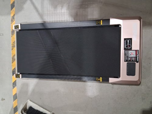 DeerRun Walking Pad Under Desk Treadmill with Incline - 2.5HP - 3.8mph - rose gold/black (Model: BA10-B) image 3