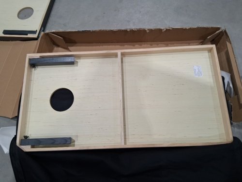 GoSports Cornhole Bean Bag Toss Game Set with 8 bean bags - blue/red/rustic wood (model: ‎CH-02-UV-woodSTEEL) image 7