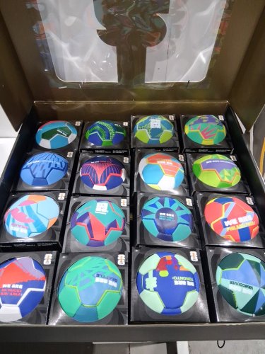 16pc fifa world cup 2026 host cities soccer ball set in display box - size 1(mini) - assorted (model: 1872202) image 3