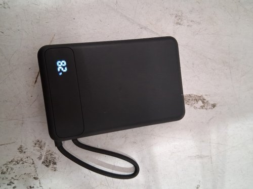 Wireless Portable Magnetic Power Bank - 10,000mAh - Black - (Model: P25) image 3
