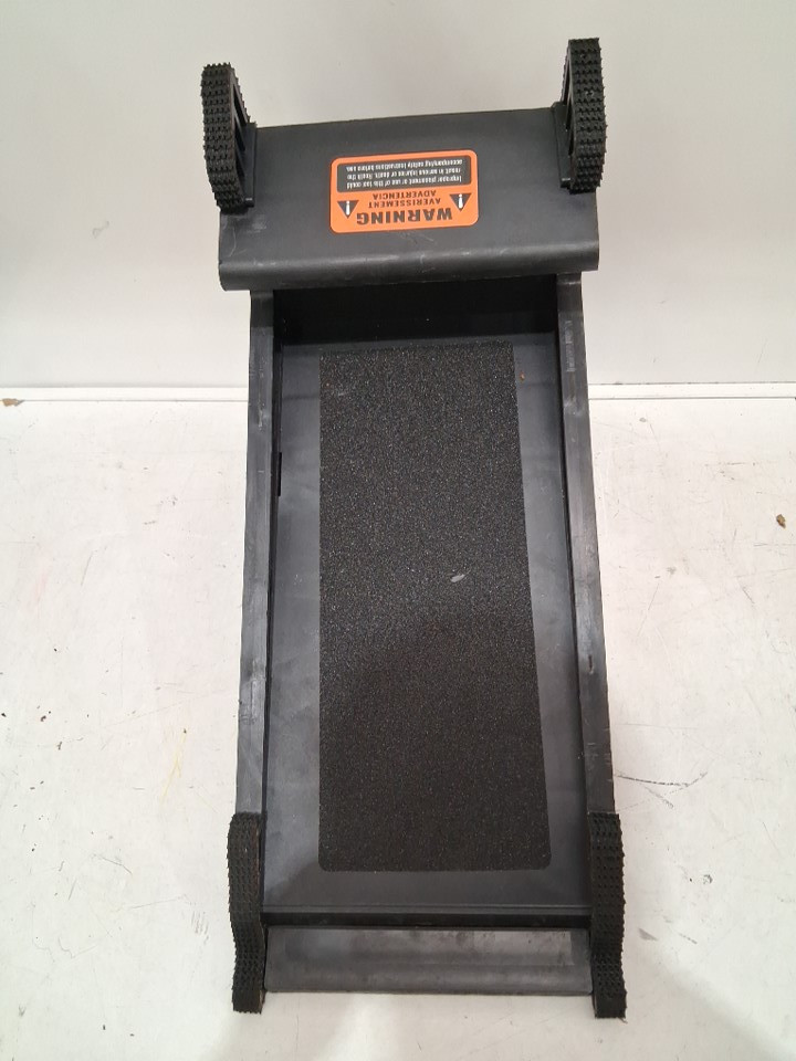 Ladder Leveler Tool with Storage for Uneven Ground - 21.65" x 9.84" x 15.75" - 380lbs max - Black/ORANGE (Model: KH-L03) image 3