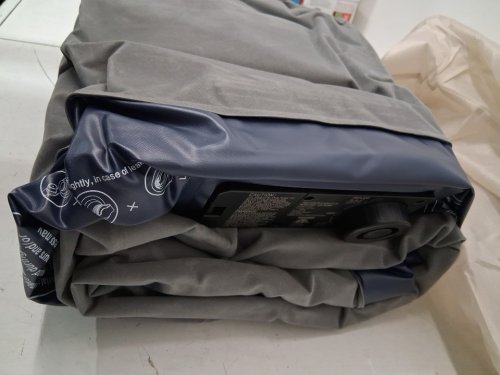 Lewondr Air Mattress with Built in Pump & carry bag - 13" - Queen - 550lbs capacity - GREY image 4