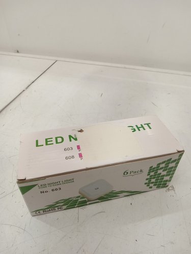 6pk plug in LED dusk to dawn night lights - 0.5W - White - (Model: 603) image 2