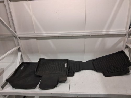3PC floor mats - for hyundai santa fe 2019-2023 - black image 2