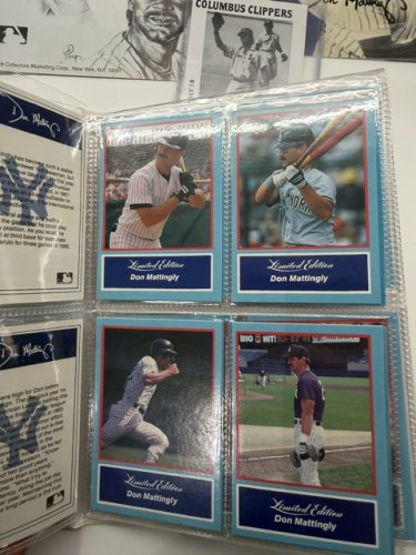 Don Mattingly 1989 Card set the Don Mattingly Story image 5