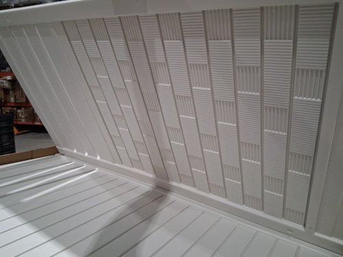4PK Outdoor Fence Privacy Panels - 45" - WHITE (MODEL: KY-WL002AM-WHITE) image 5