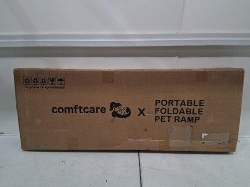 COMFTCARE Folding Portable Pet Ramp for Low Bed Car, 4 Adjustable Height - 21" image 2
