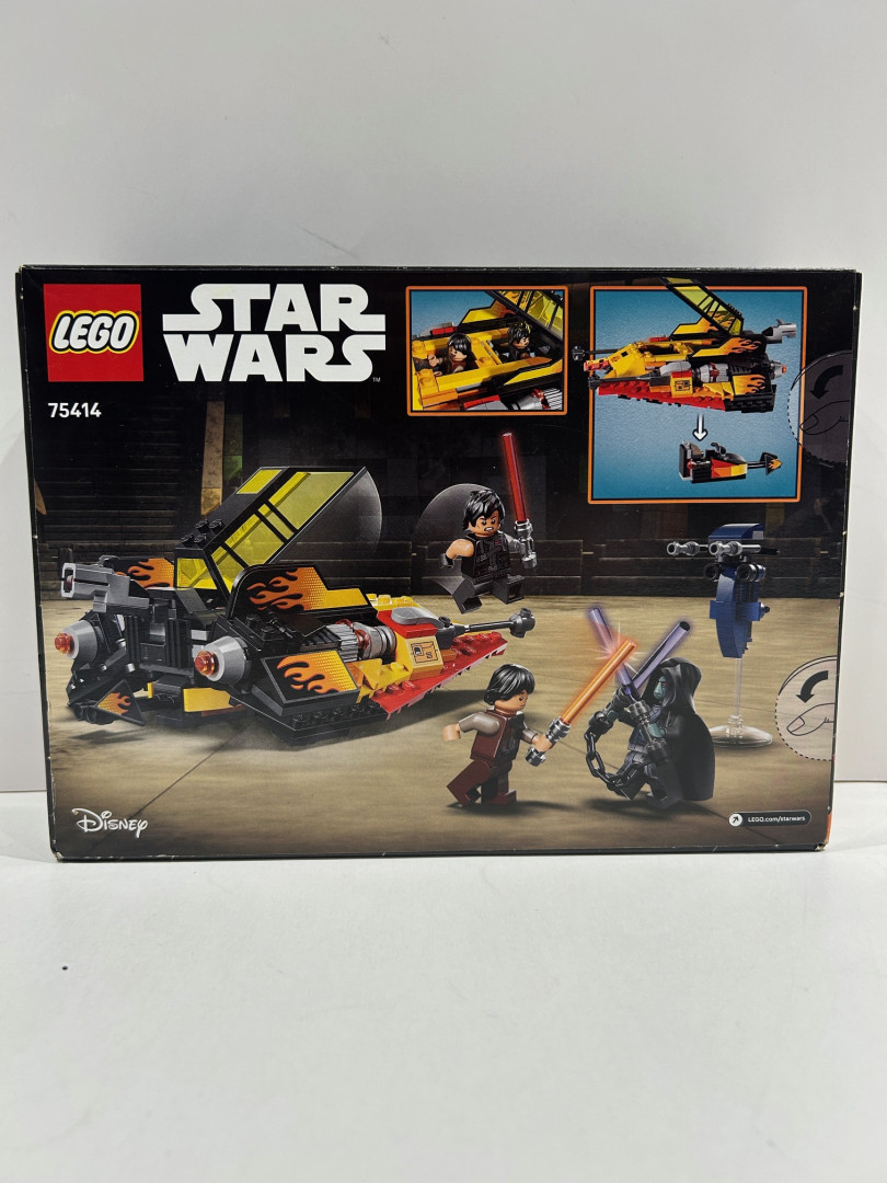 349pc Lego - Star Wars - the force burner snowspeeder (75414) image 4
